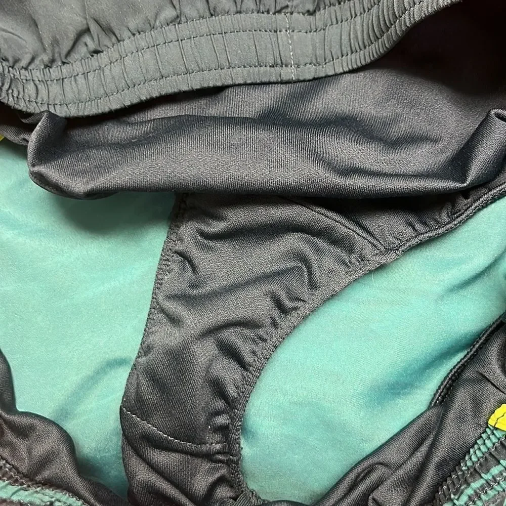 Nike Running Multi Textured Shorts w/ Mesh Drawstring & Built-In Underwear- Med.